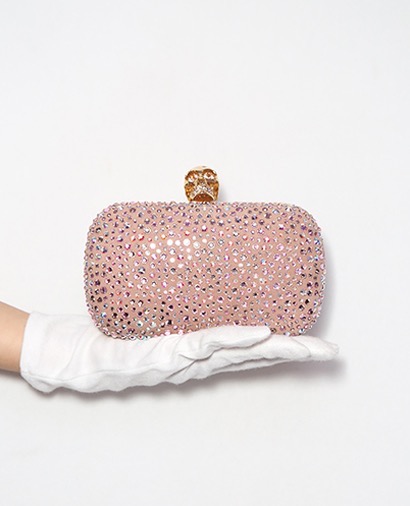 Crystal Skull Clutch, front view